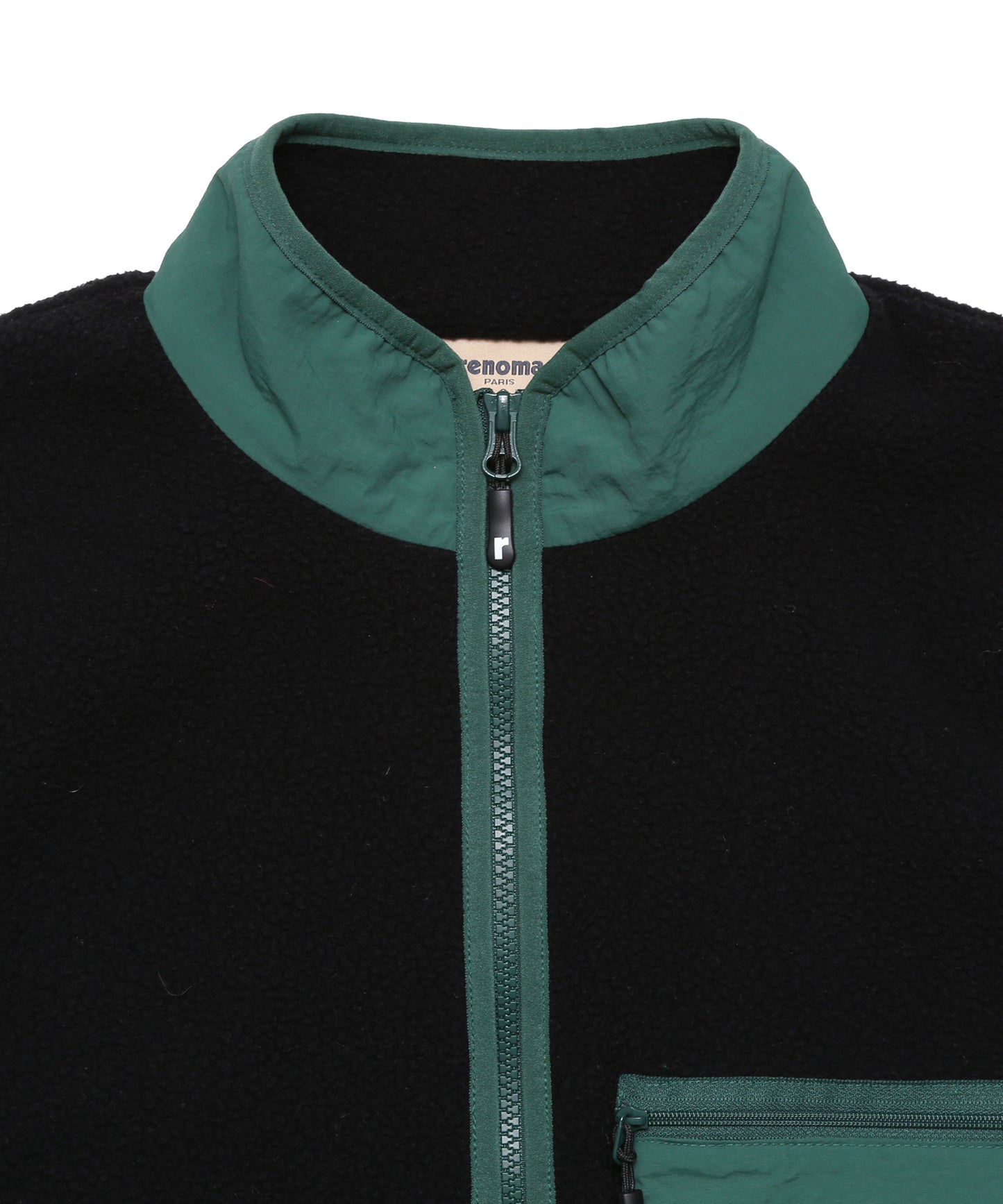 FLEECE FALF ZIP VEST