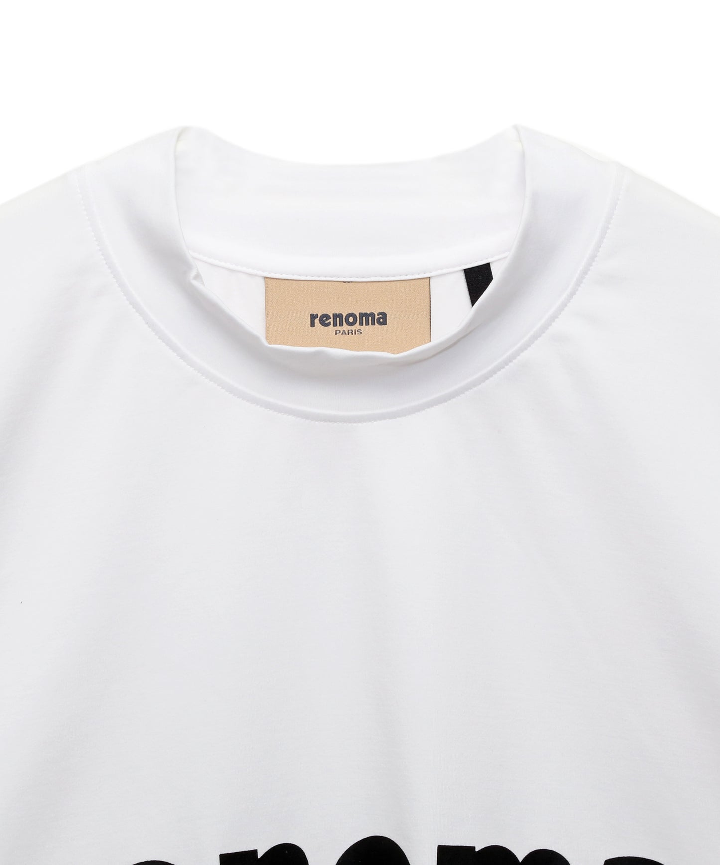BASIC MOCK NECK T-SHIRT SS