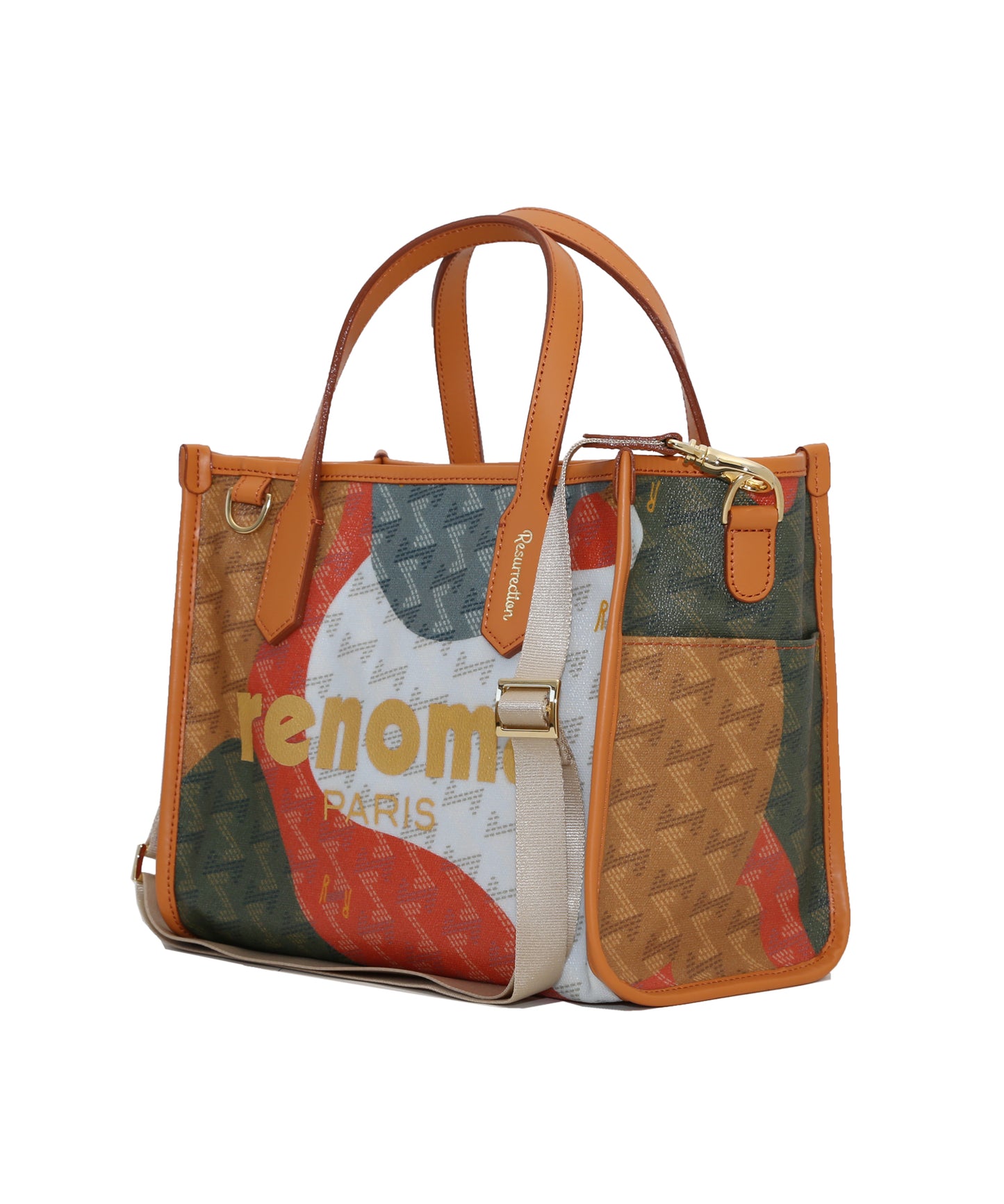 MINI TOTE BAG Resurrection ラニウススクエアミニNo.2 × renoma