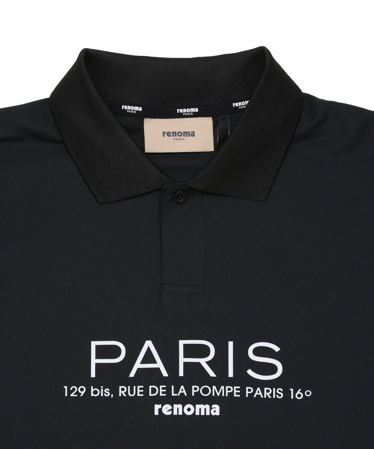 BIG ADDRESS POLO SHIRTS SS
