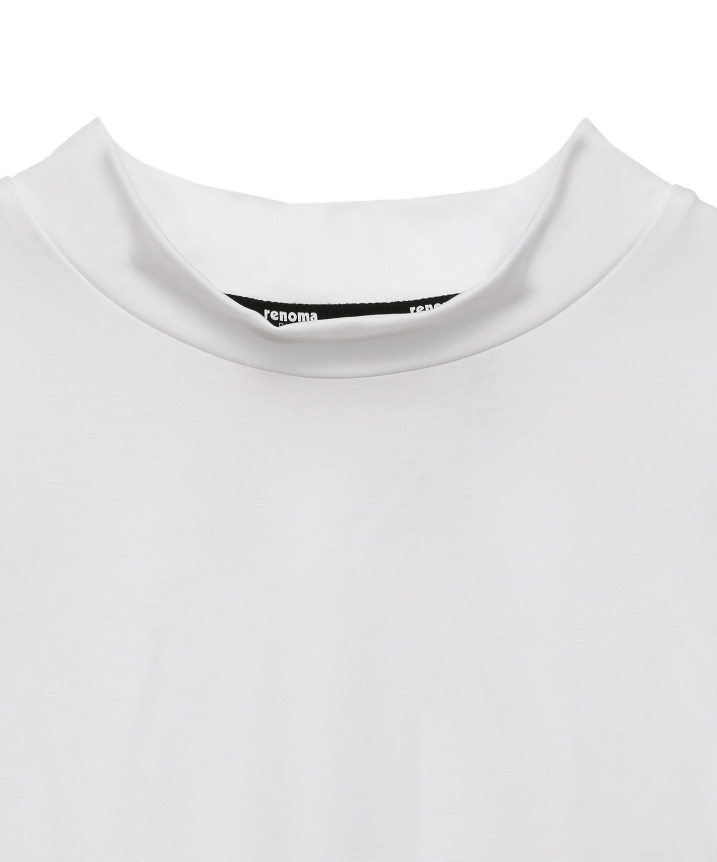 BIG LOGO MOCK NECK S/S