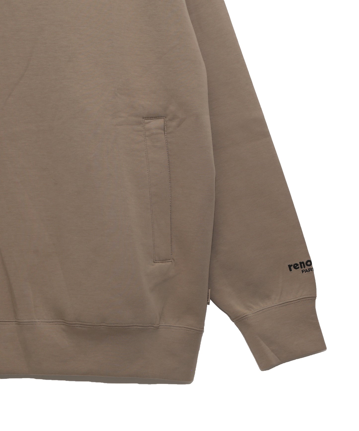 BASIC NECK WARM SWEATSHIRT