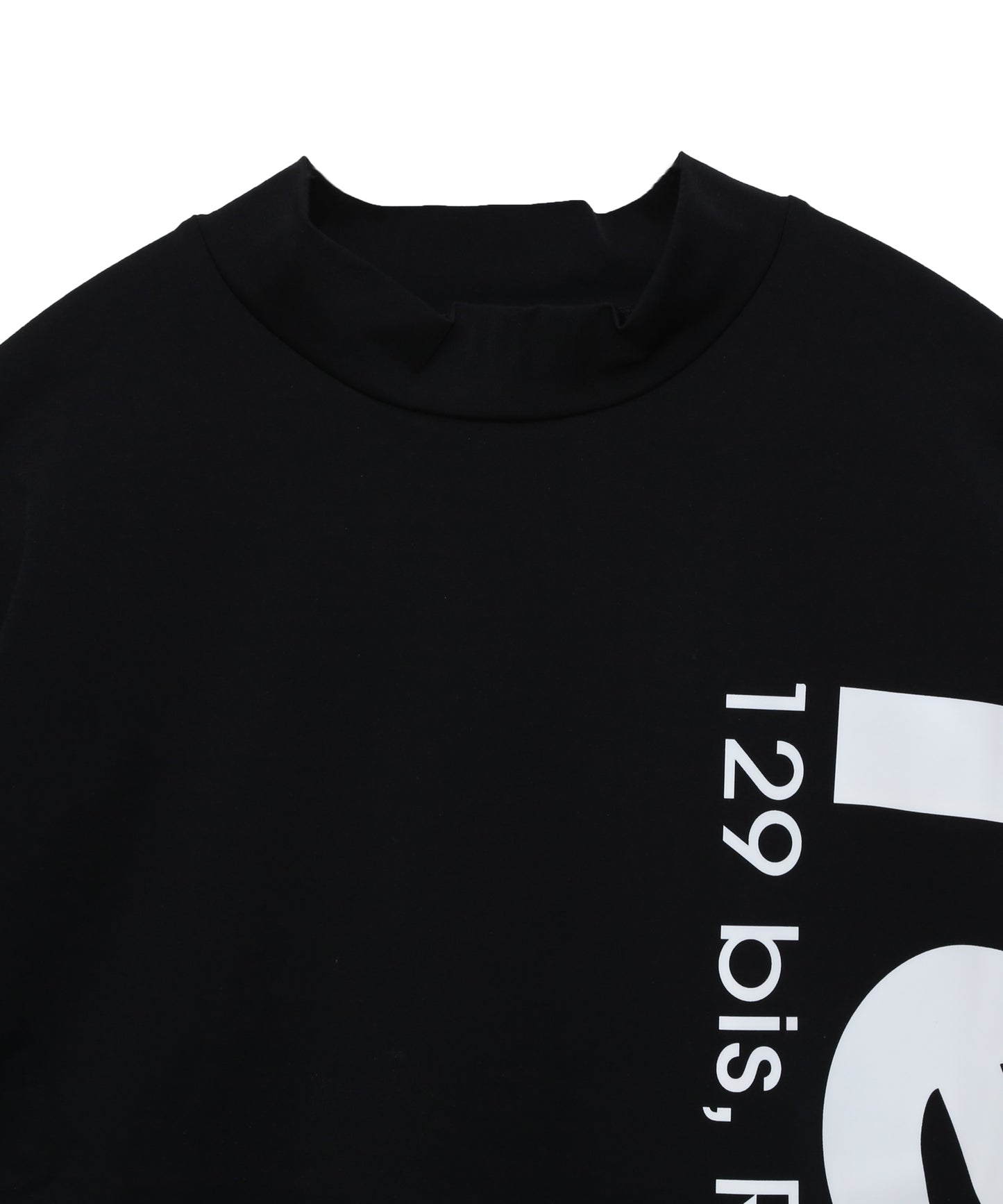 SETUP BIG LOGO MOCK NECK