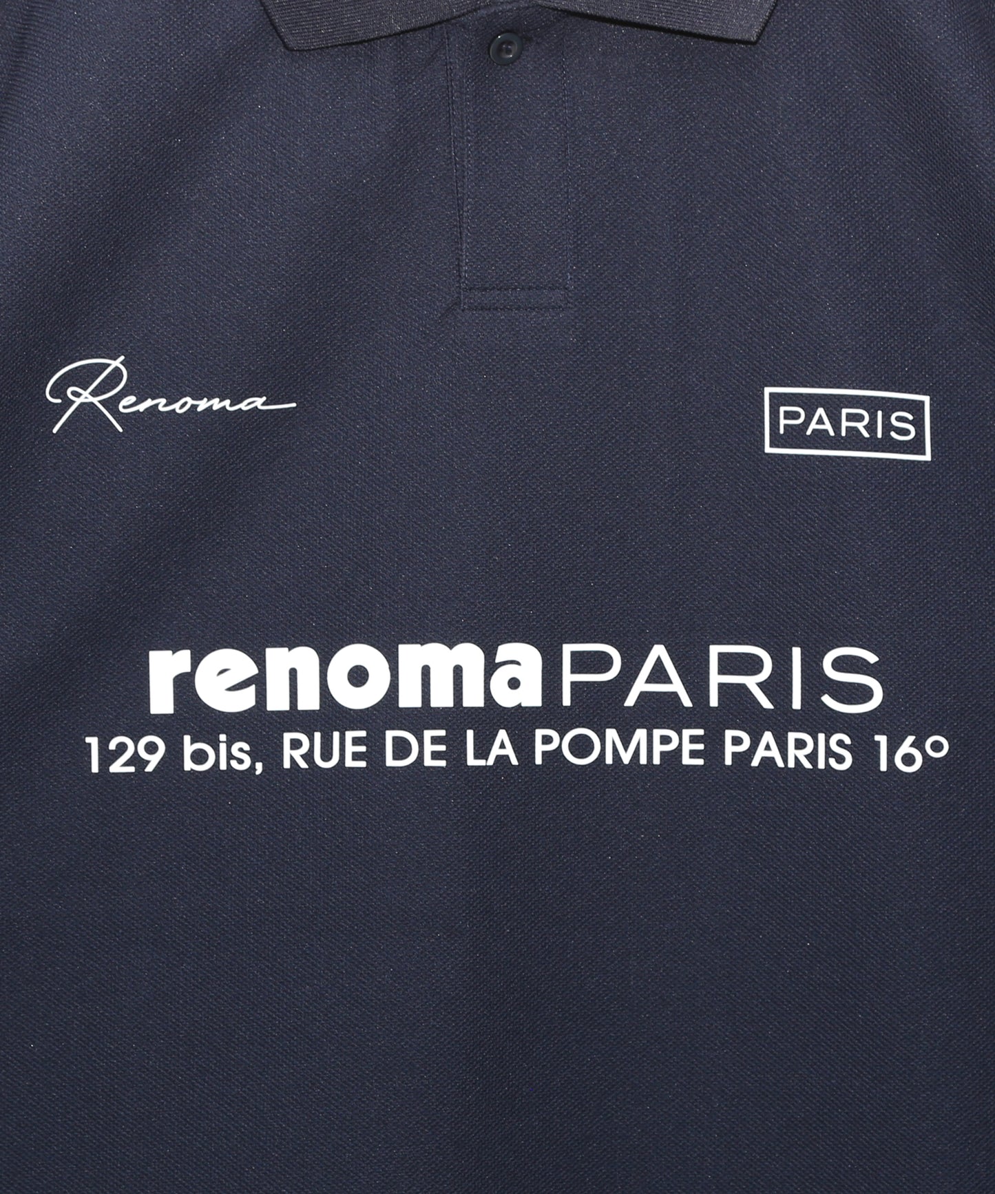 BACK SIDE SWITCHING POLO SHIRTS S/S