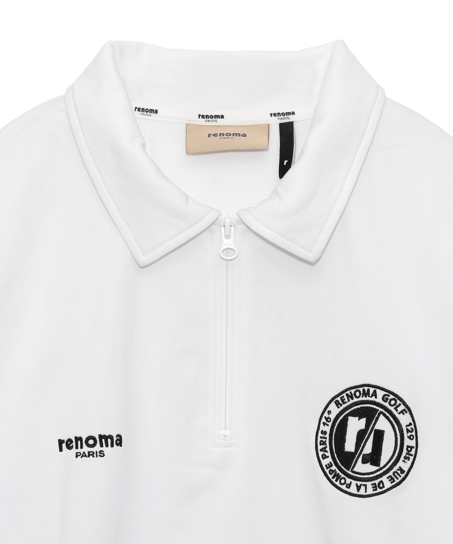 SWEAT SETUP HALF-ZIP POLO L/S