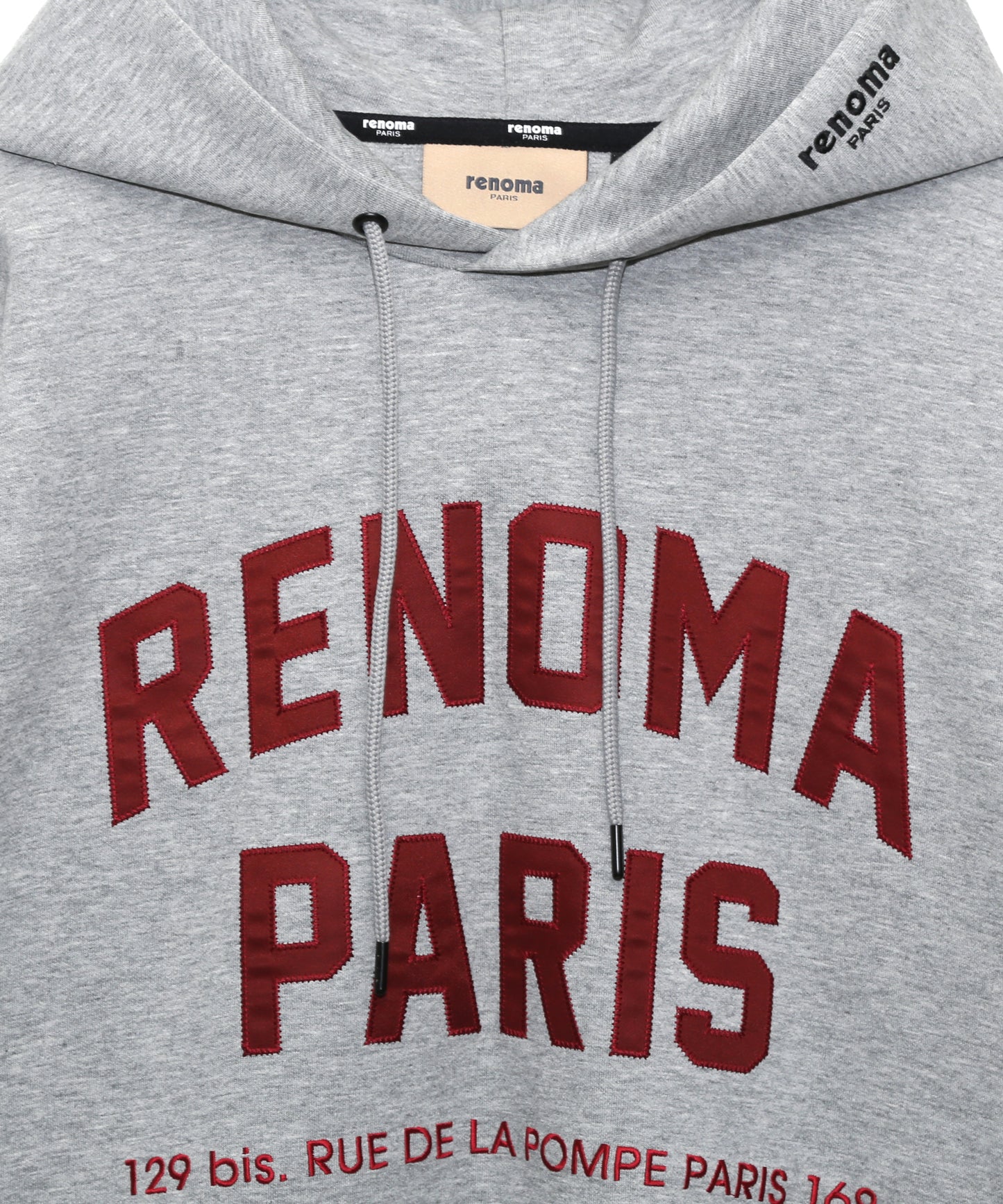 COLLEGE LOGO HOODIE LS