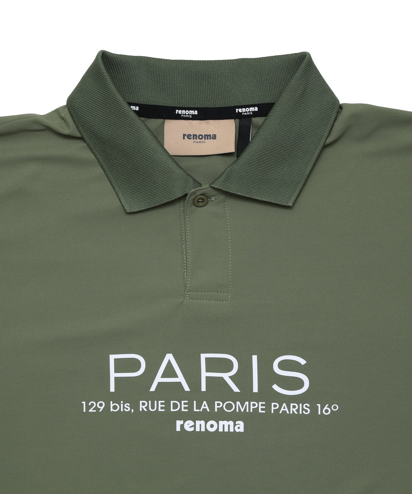 BIG ADDRESS POLO SHIRTS SS