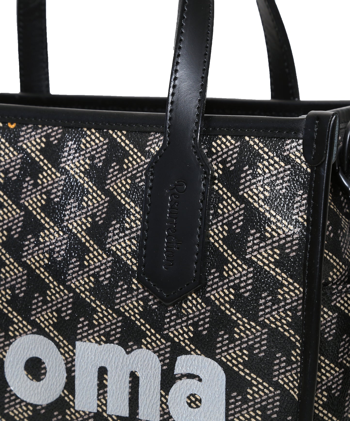 MINI TOTE BAG Resurrection ラニウススクエアミニNo.2 × renoma