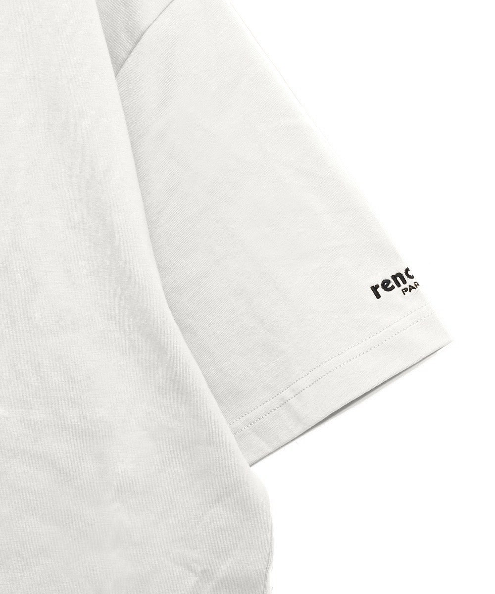 LOGO MOCK NECK T-SHIRT