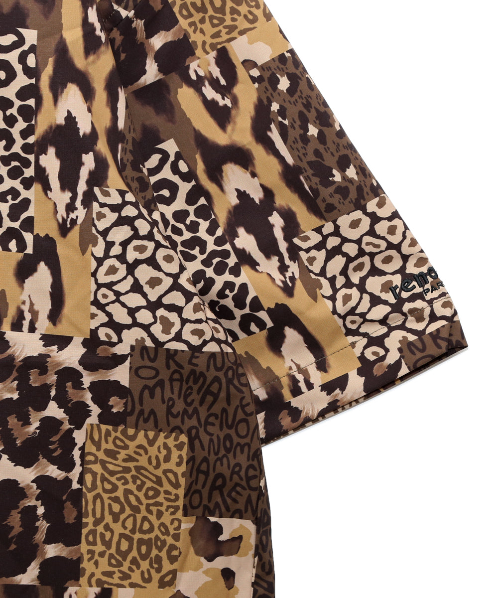 ANIMAL OPEN COLLAR SHIRT