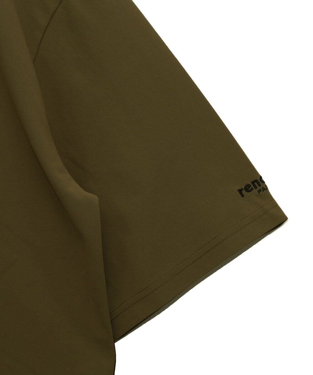 BIG LOGO MOCK NECK PULLOVER
