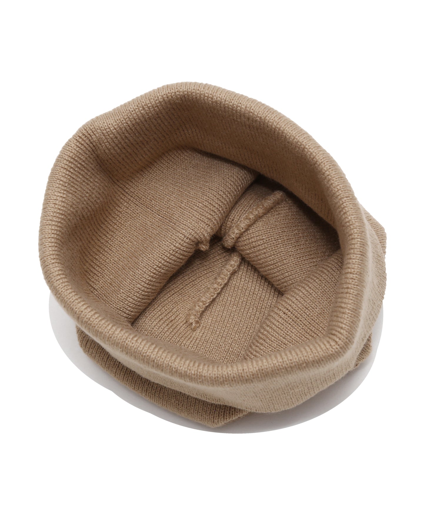 BRAND LOGO CUFF KNIT CAP