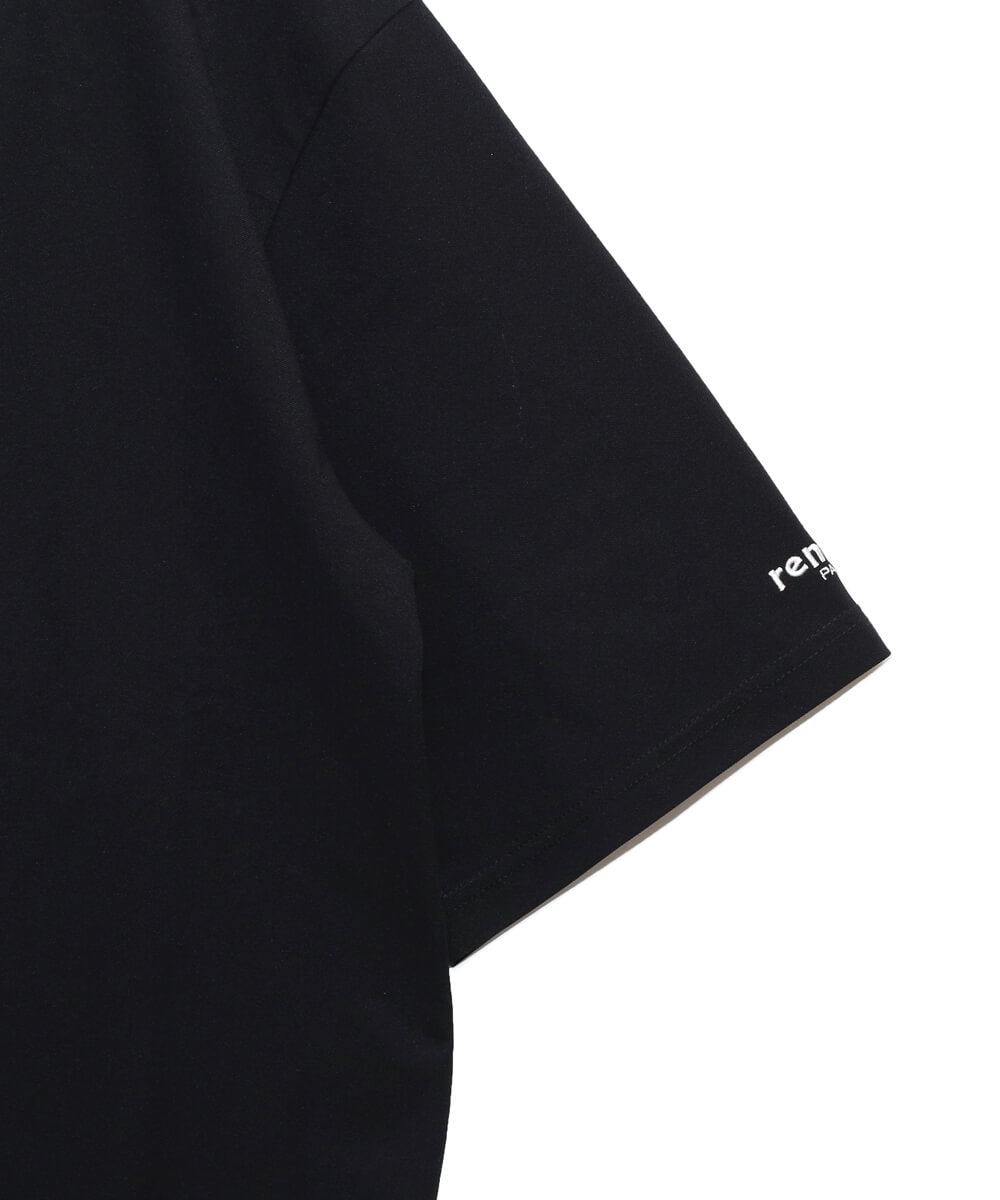 BIG LOGO MOCK NECK PULLOVER