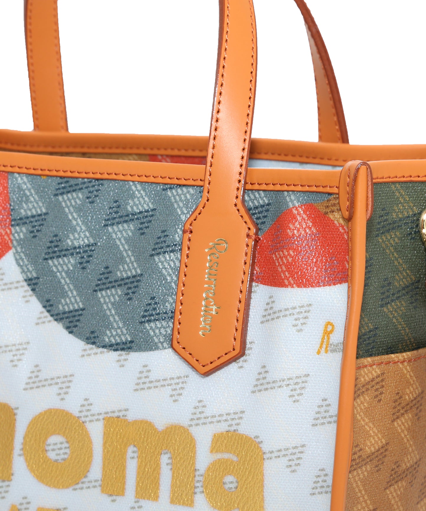MINI TOTE BAG Resurrection ラニウススクエアミニNo.2 × renoma