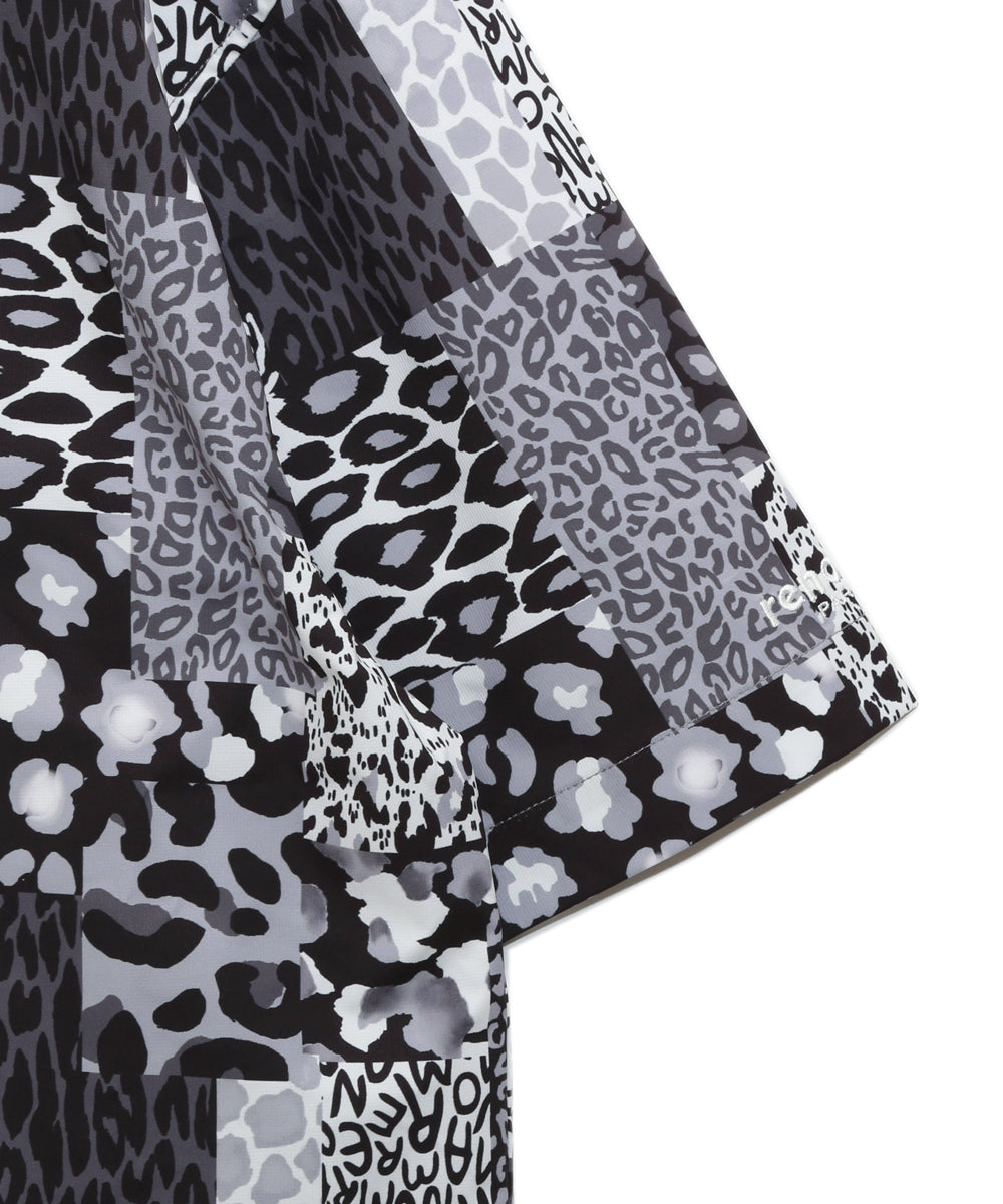 ANIMAL OPEN COLLAR SHIRT
