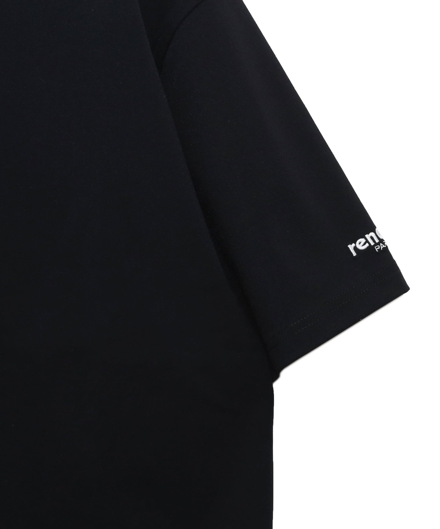 LOGO S/S MOCK NECK PULLOVER