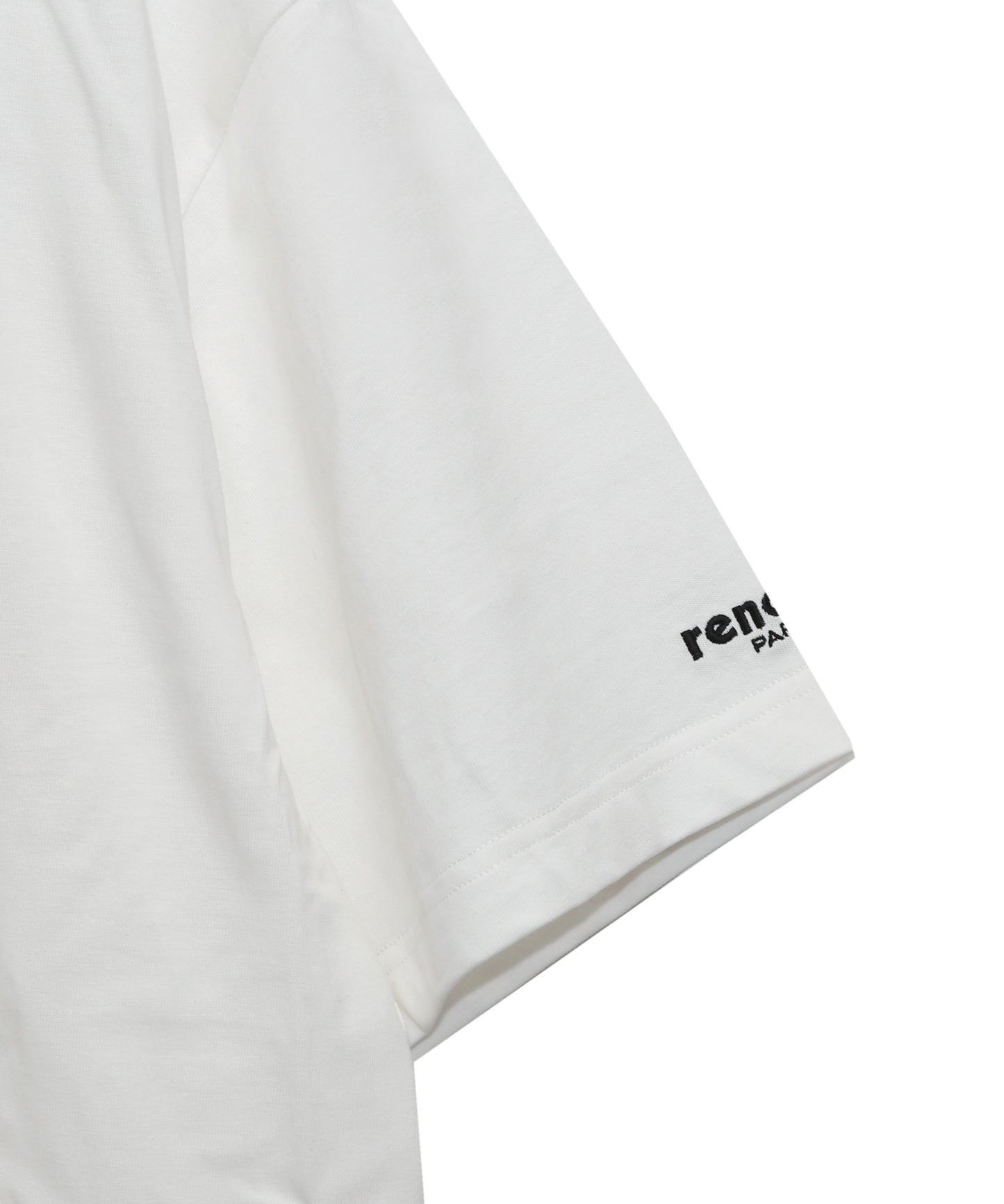 SIGN EMBROIDERY CREW NECK T-SHIRT