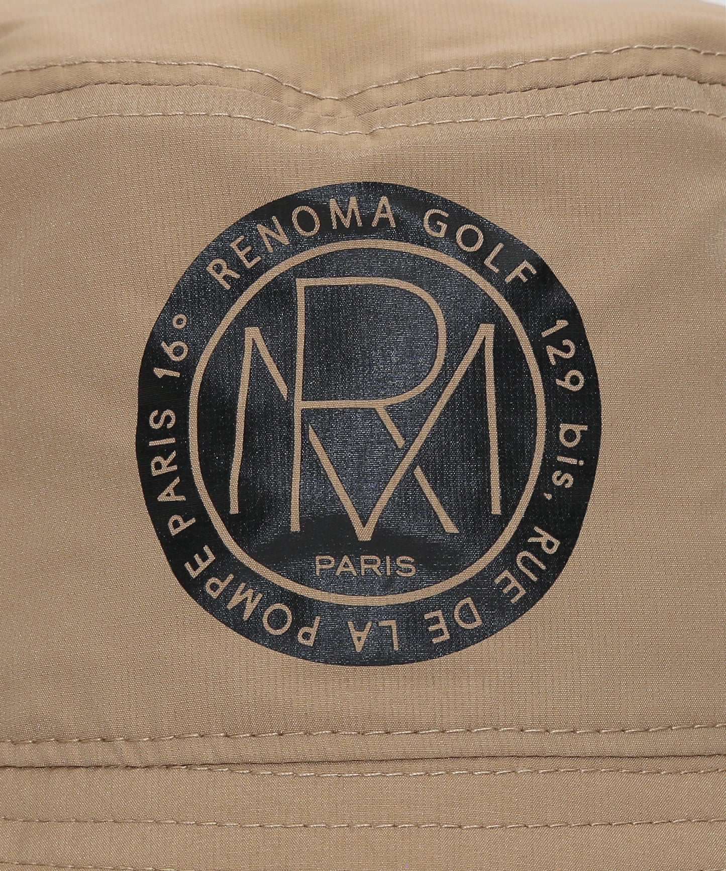 POLYESTER ROUND LOGO HAT