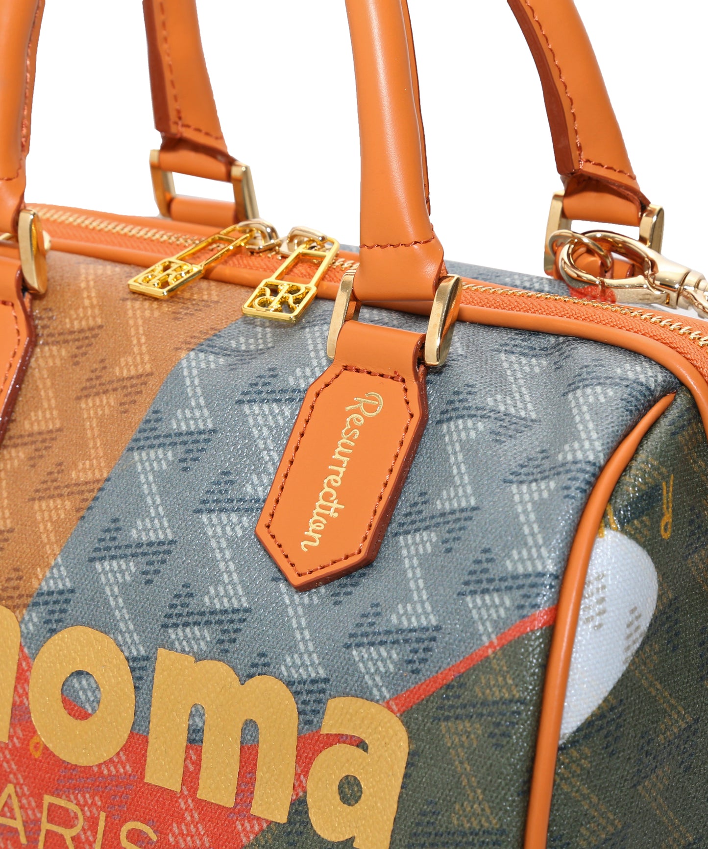 MINI BOSTON BAG Resurrection アドウェナミニ × renoma