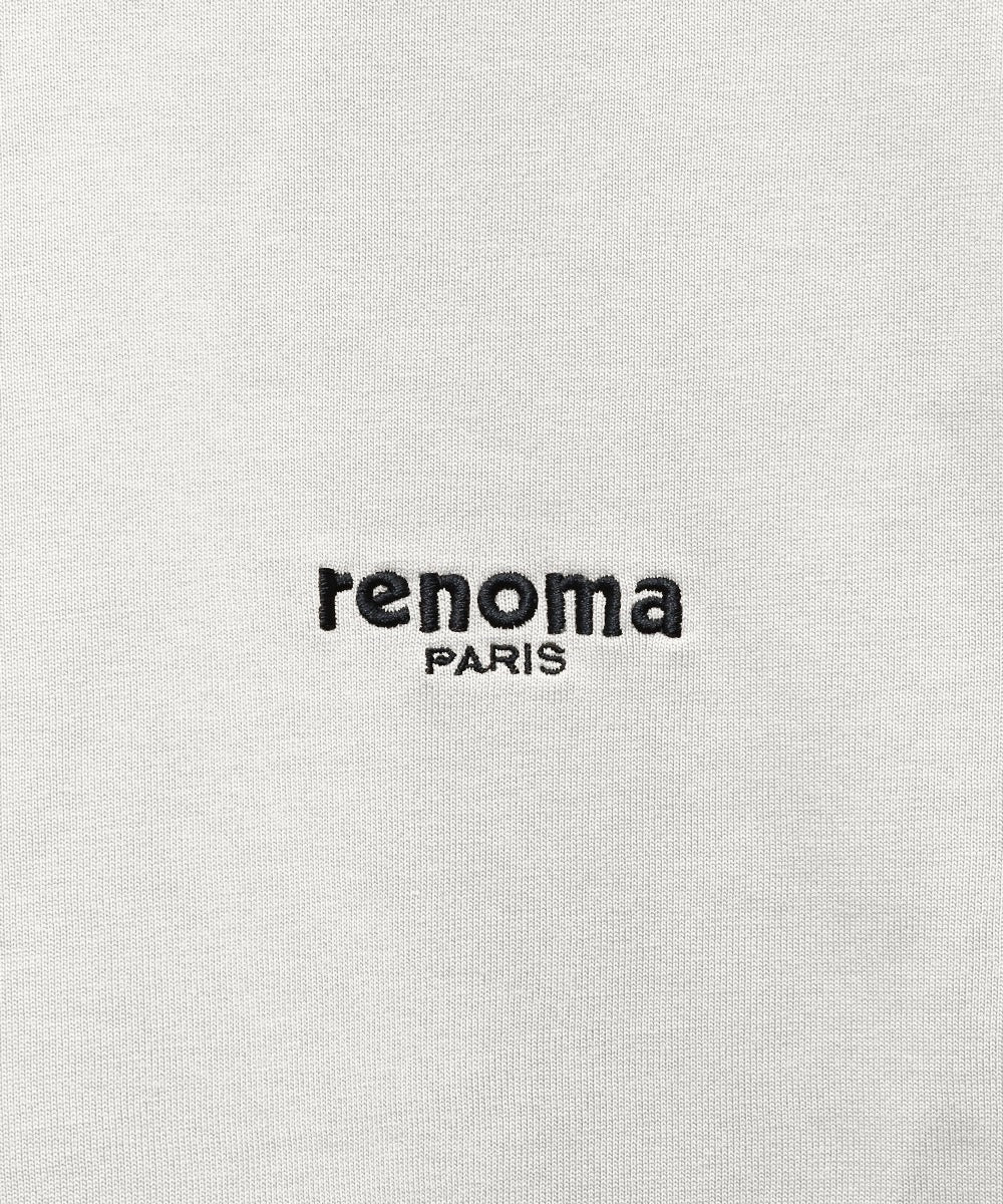LOGO MOCK NECK T-SHIRT
