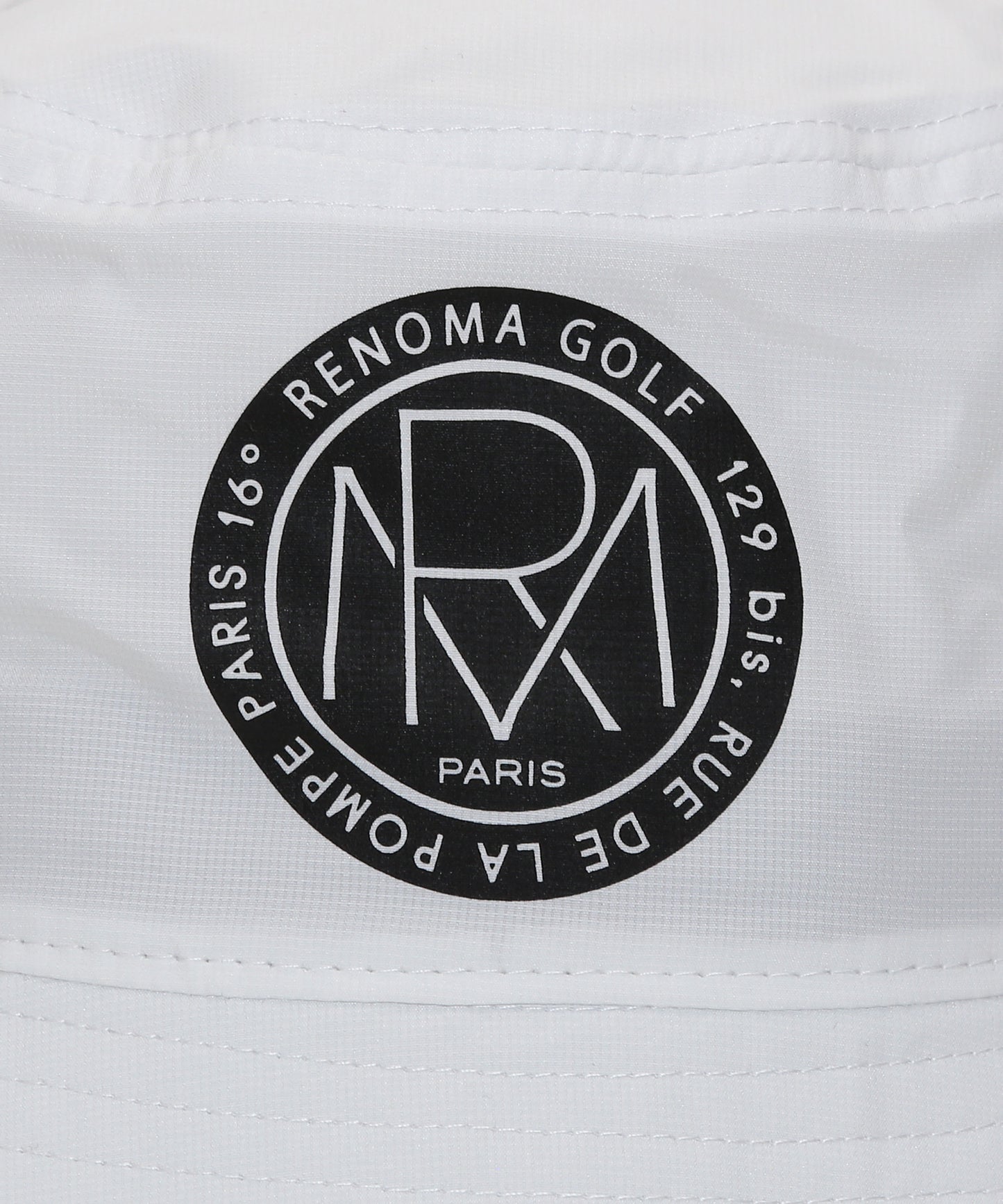 POLYESTER ROUND LOGO HAT
