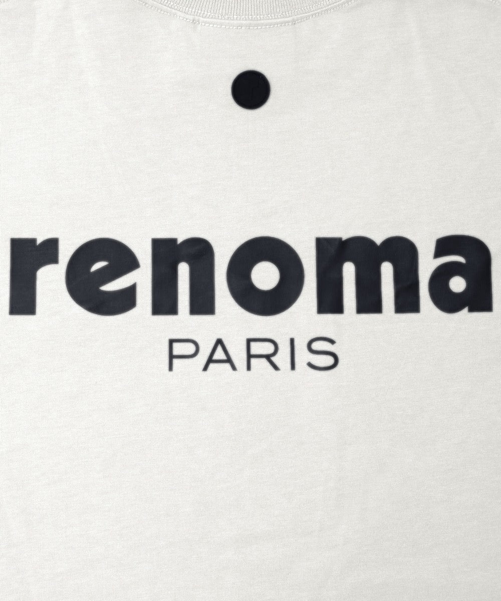 LOGO MOCK NECK T-SHIRT