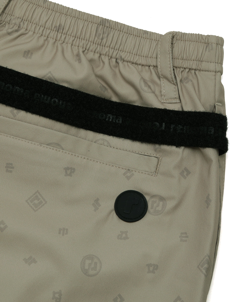 PRINT STRETCH SHORT PANTS