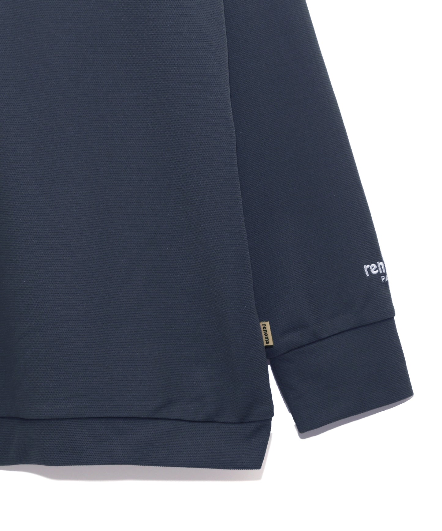COLLEGE LOGO MOCK NECK T-SHIRTS LS