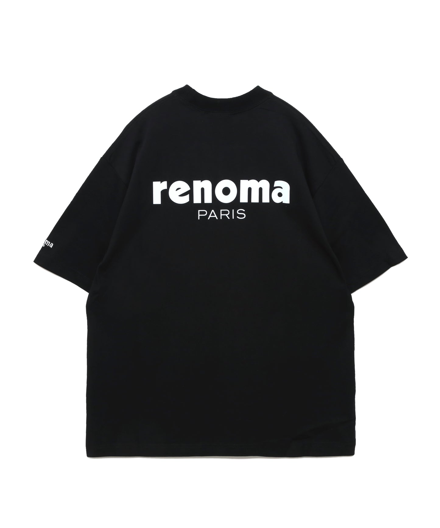 LOGO MOCK NECK T-SHIRT