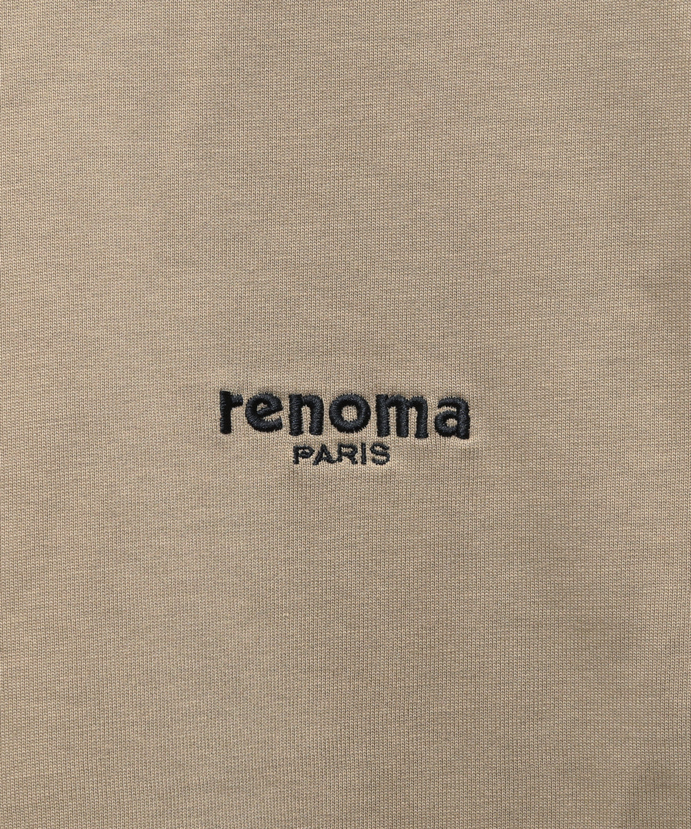LOGO MOCK NECK T-SHIRT