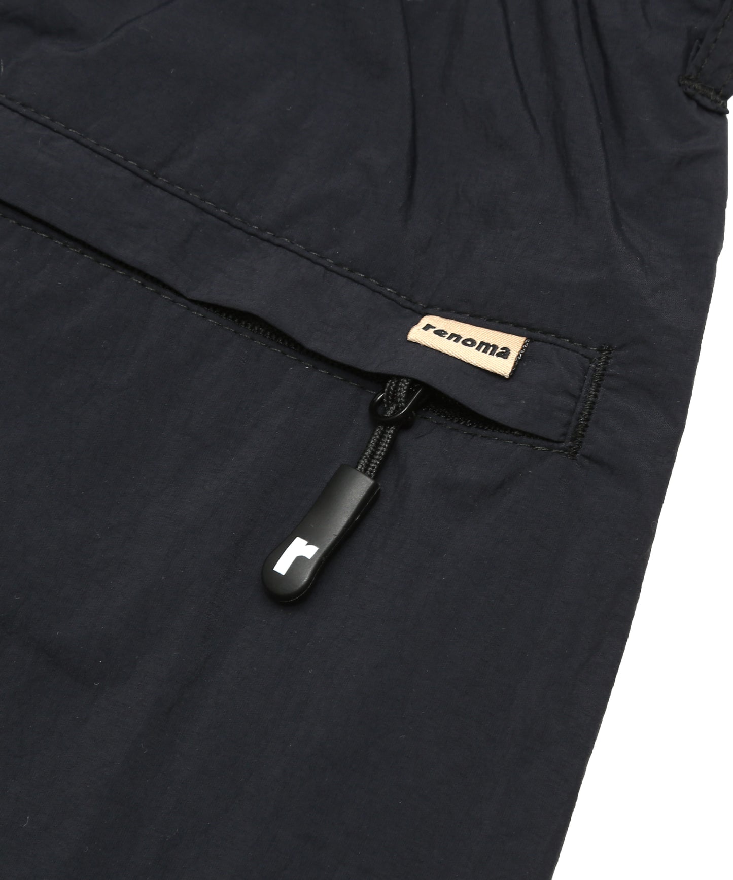 BRUSHED KNIT LINING NYLON PANTS