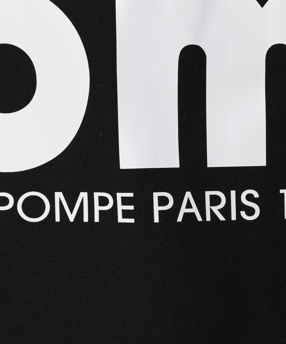 BIG LOGO MOCK NECK PULLOVER