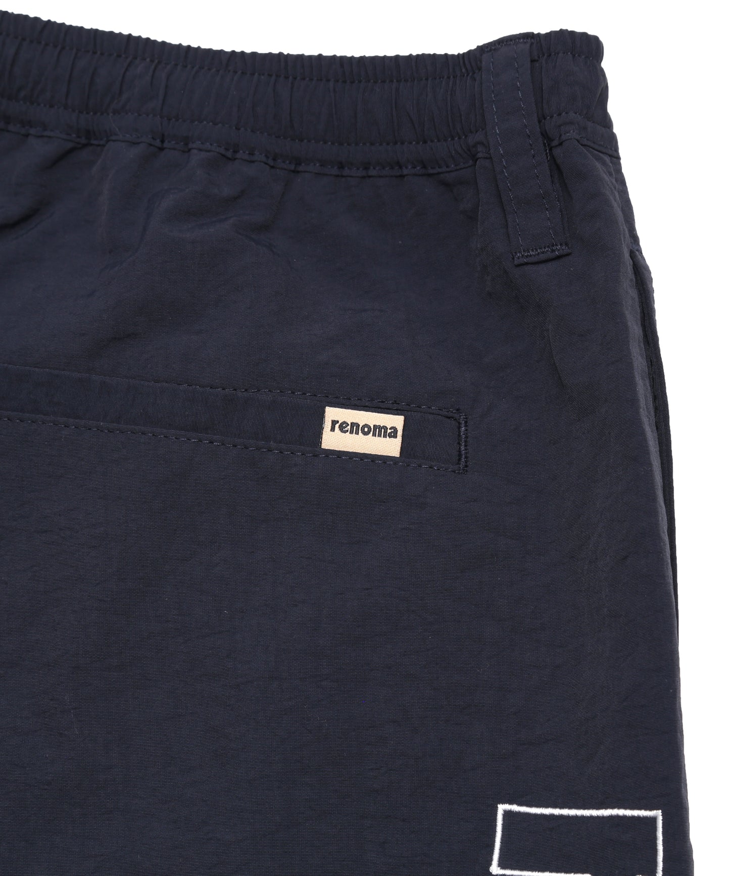 VERTICAL LOGO NYLON SHORTS