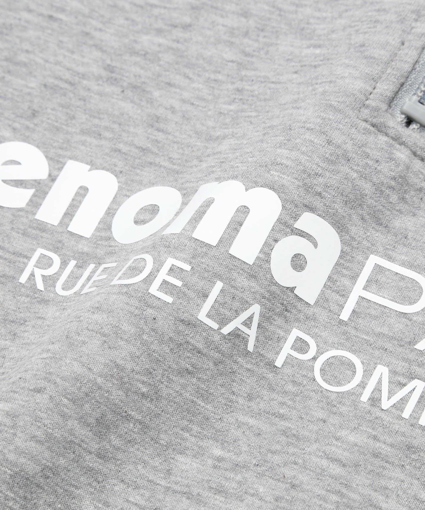 CVC DOUBLE HALF-ZIP MOCK NECK L/S