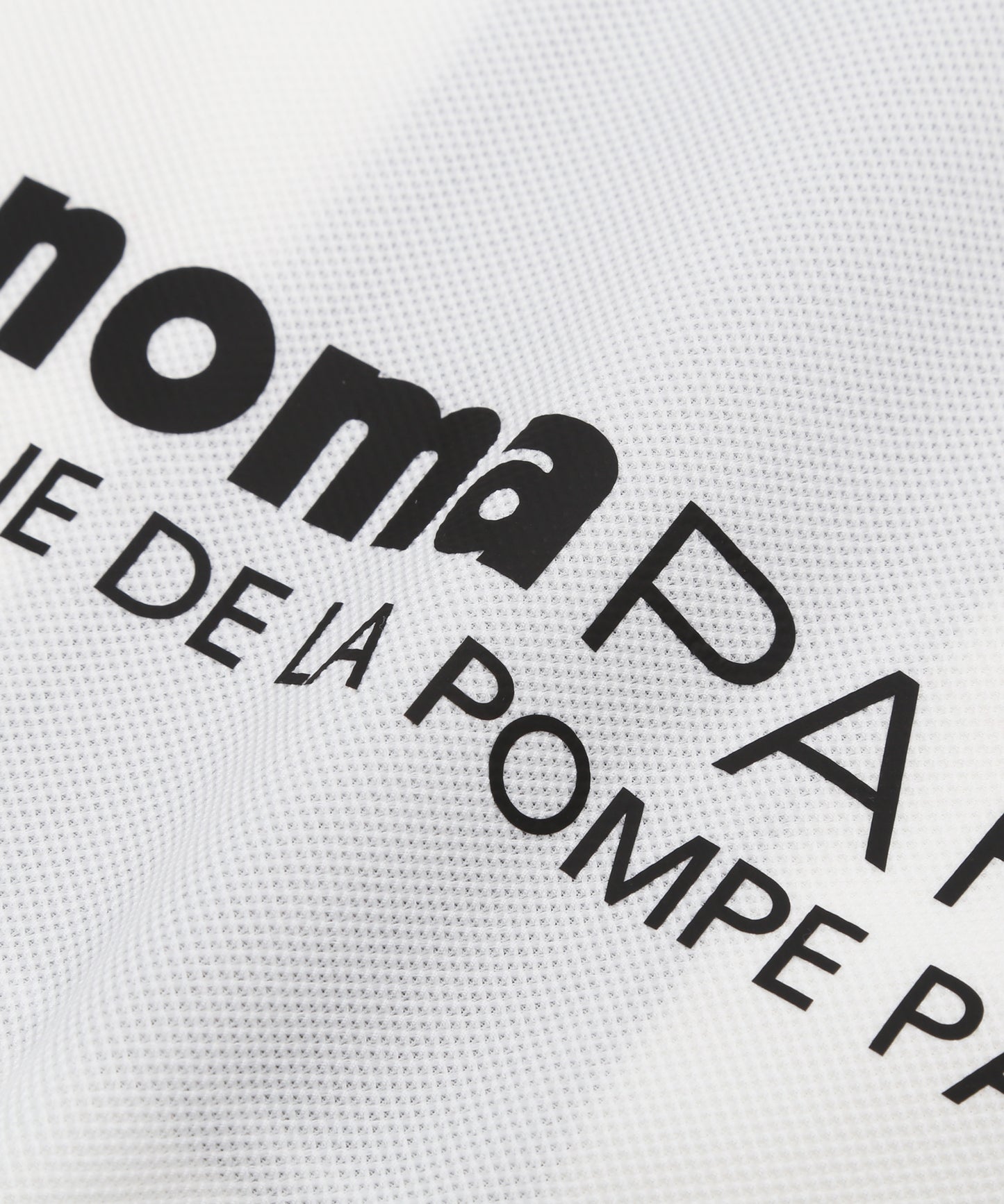 BACK SIDE SWITCHING POLO SHIRTS S/S