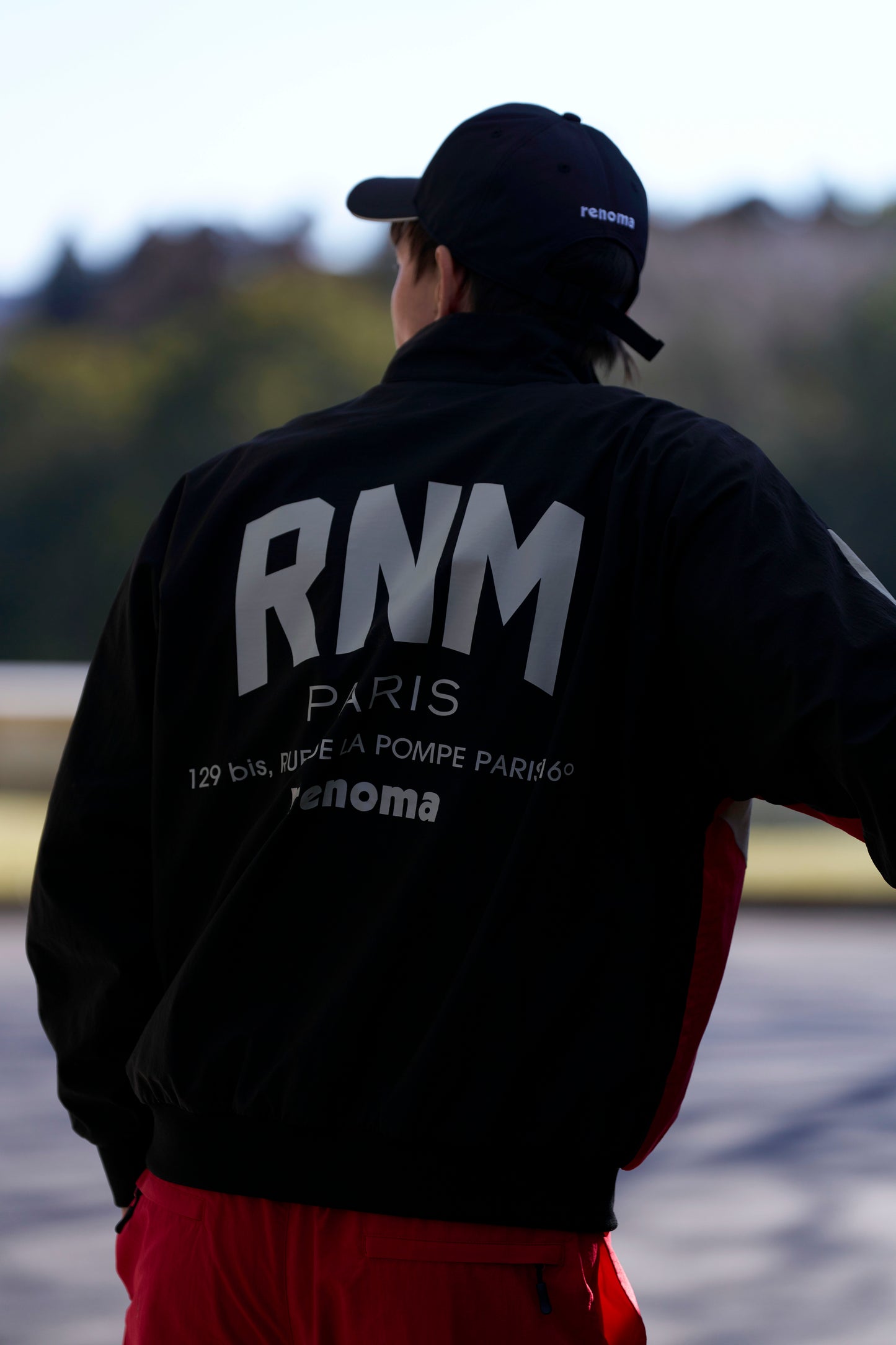 SWITCHING NYLON JACKET