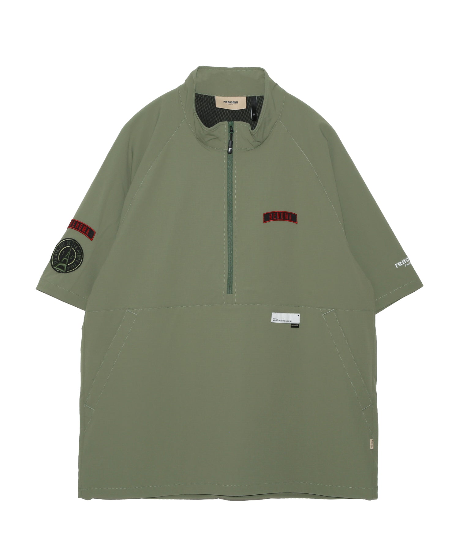 最短9月18日(金)発送】RIPSTOP STRETCH HALF ZIP SS – renoma golf