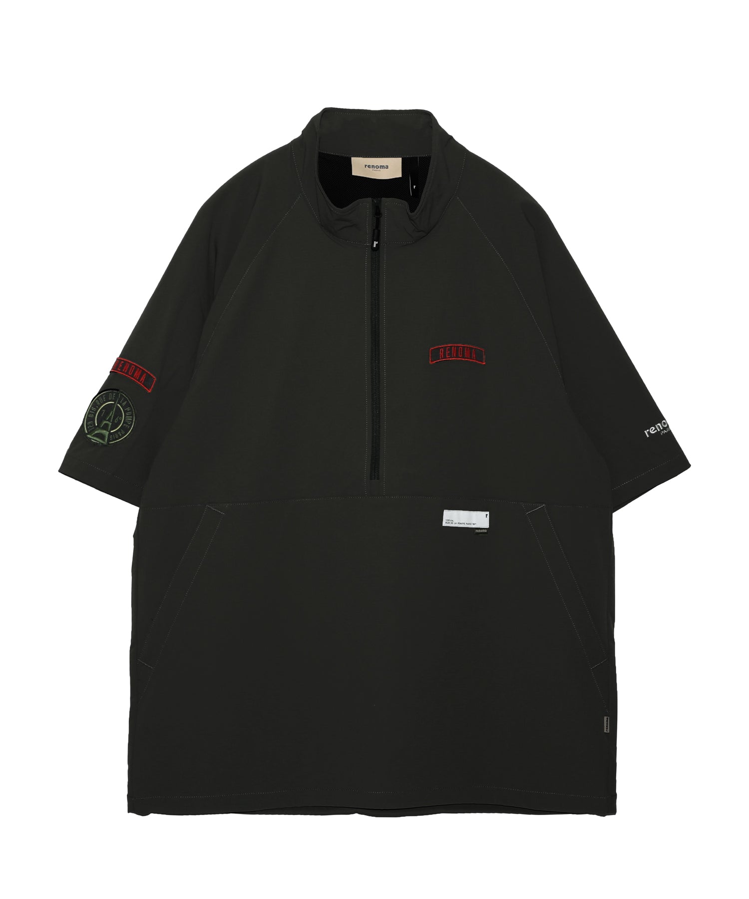 最短9月18日(金)発送】RIPSTOP STRETCH HALF ZIP SS – renoma golf