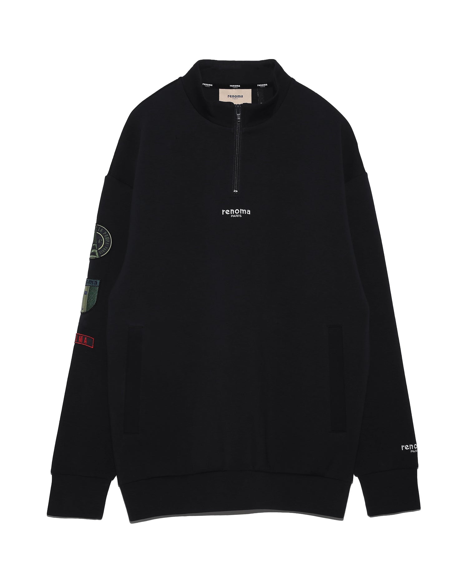 CAVA HALF ZIP DOUBLE KNIT LS – renoma golf