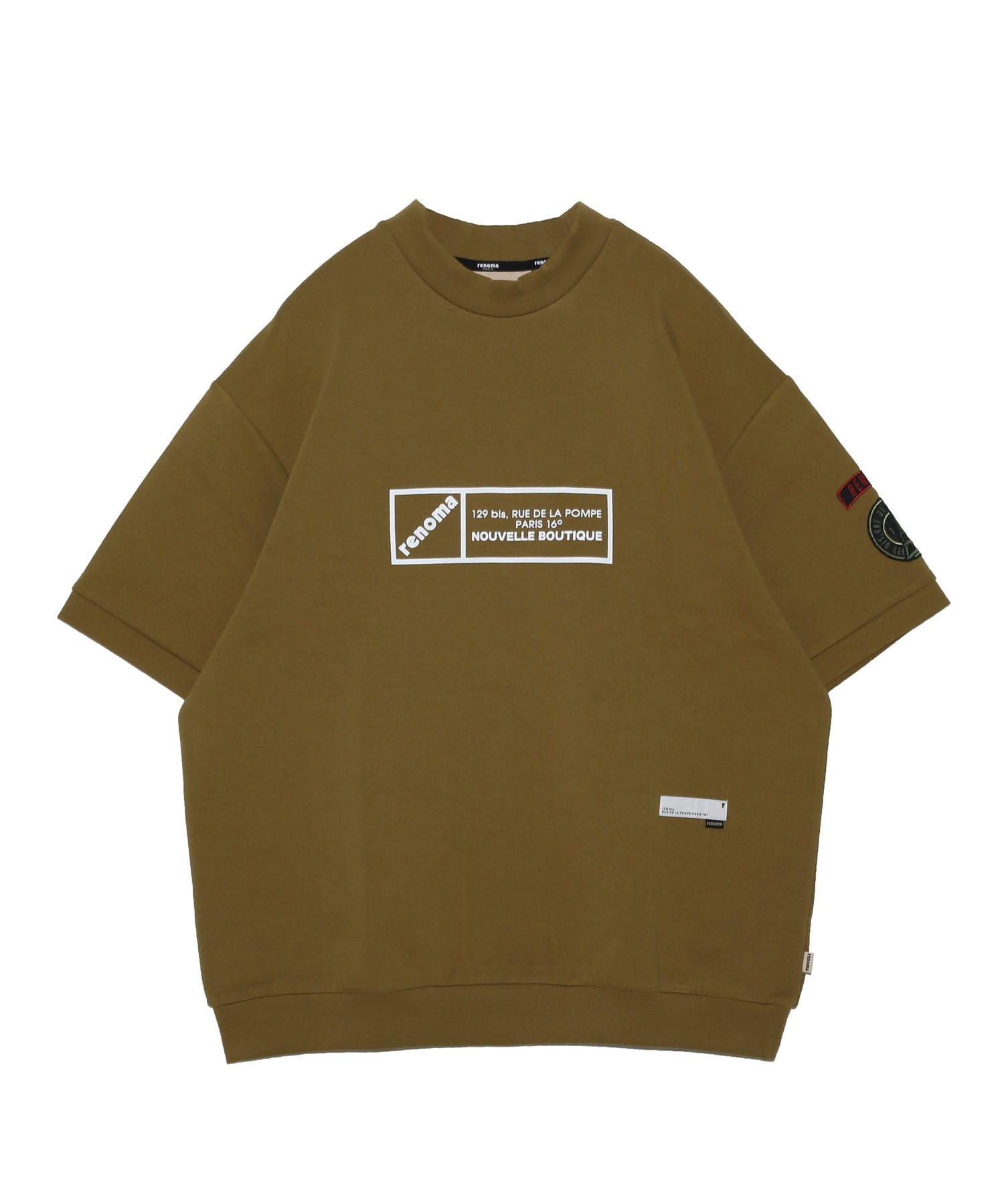 WH DOUBLE KNIT MOCK SS – renoma golf