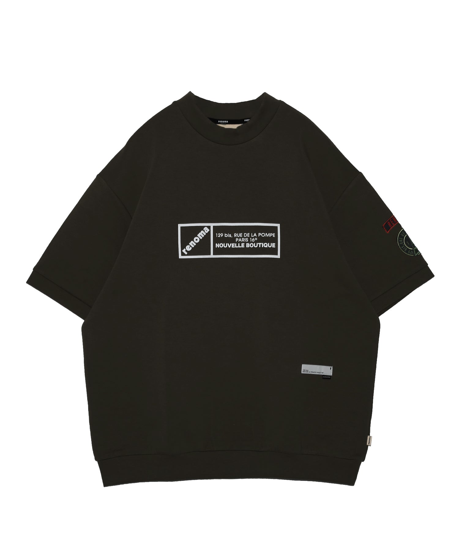 WH DOUBLE KNIT MOCK SS – renoma golf