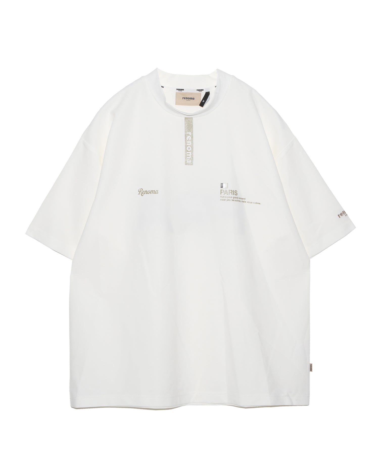 FRA LOGO CREWNECK T SS – renoma golf