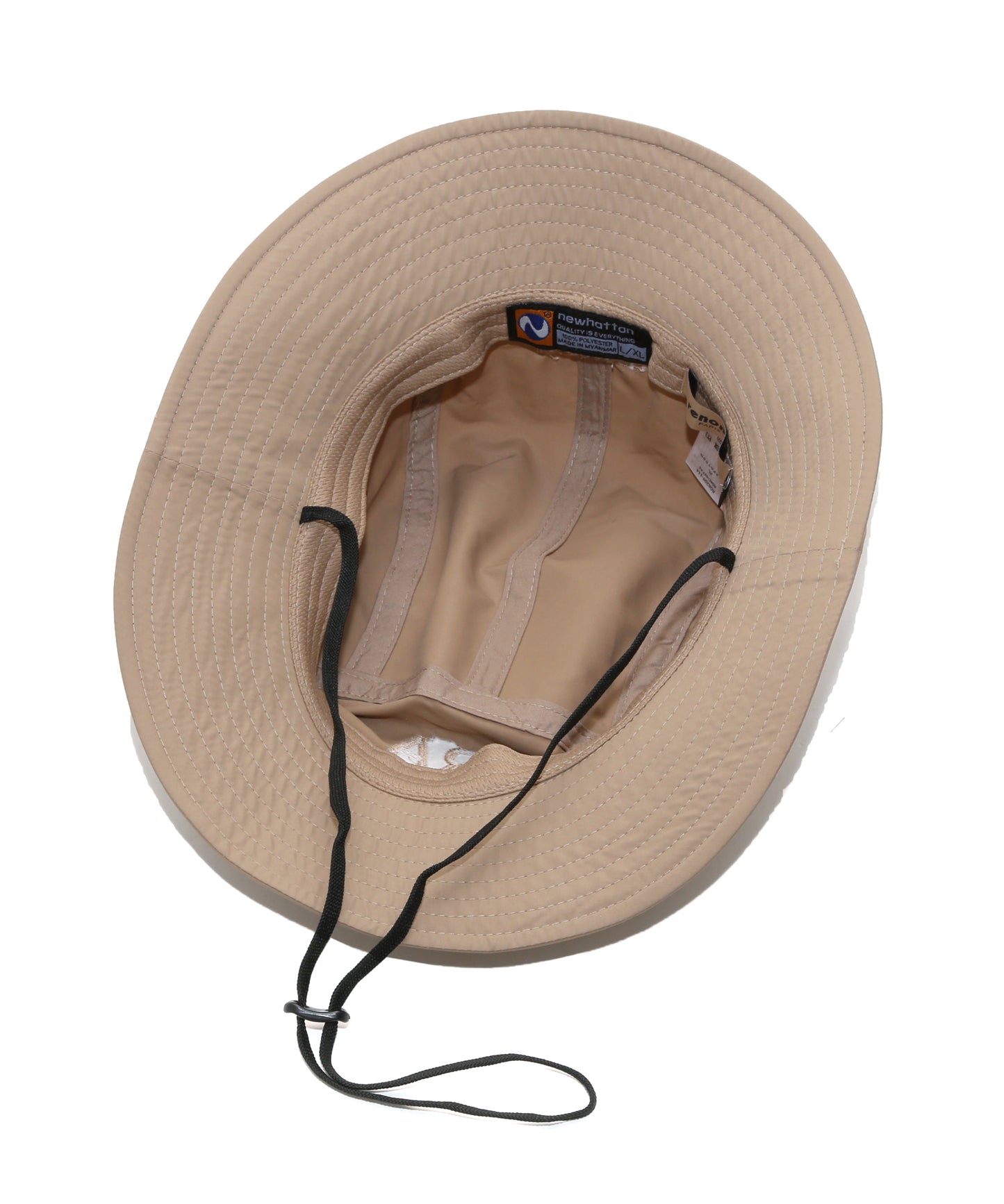 MONOCHROME EMBROIDERY BOONIE HAT