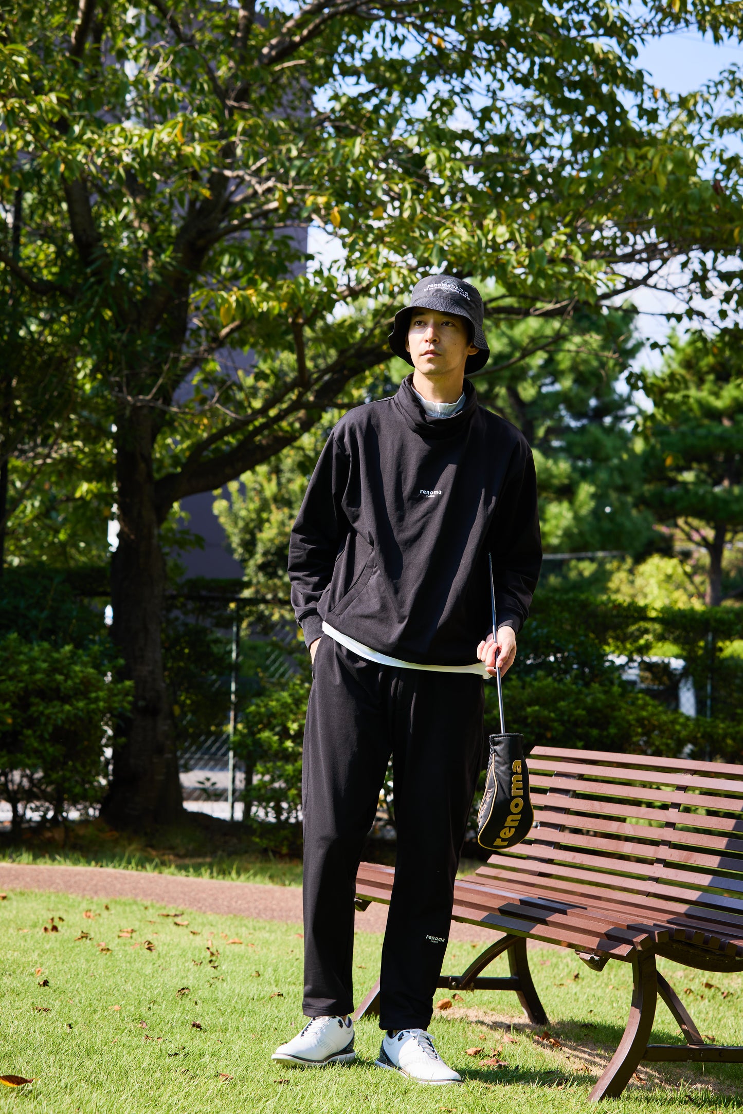SILICON LOGO HIGH NECK SWEAT L/S