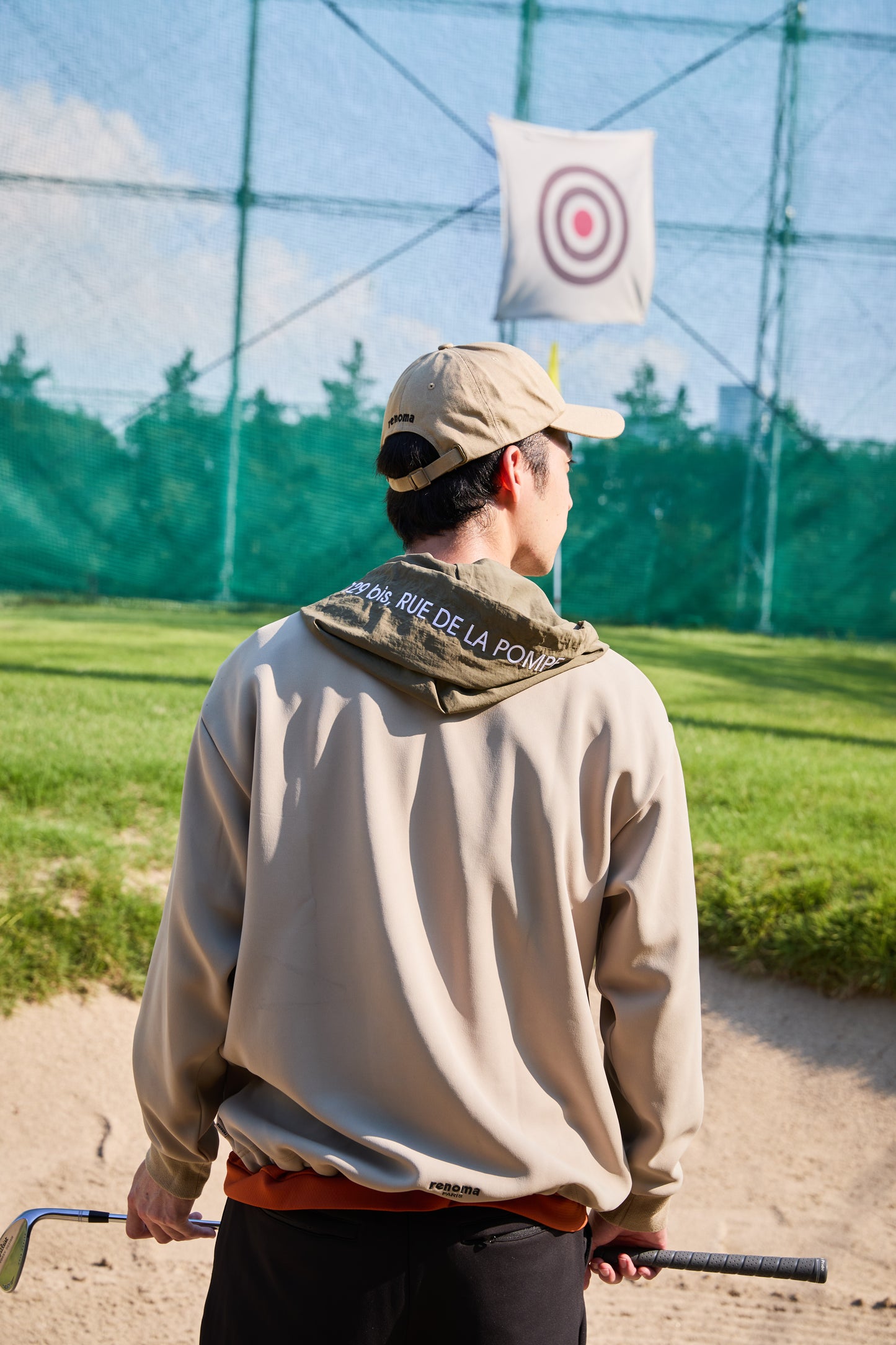 DOUBLE JERSEY HOODIE PULLOVER