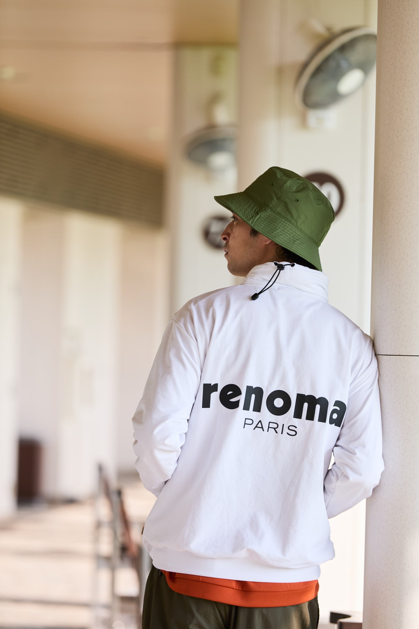 SILICON LOGO HIGH NECK SWEAT L/S