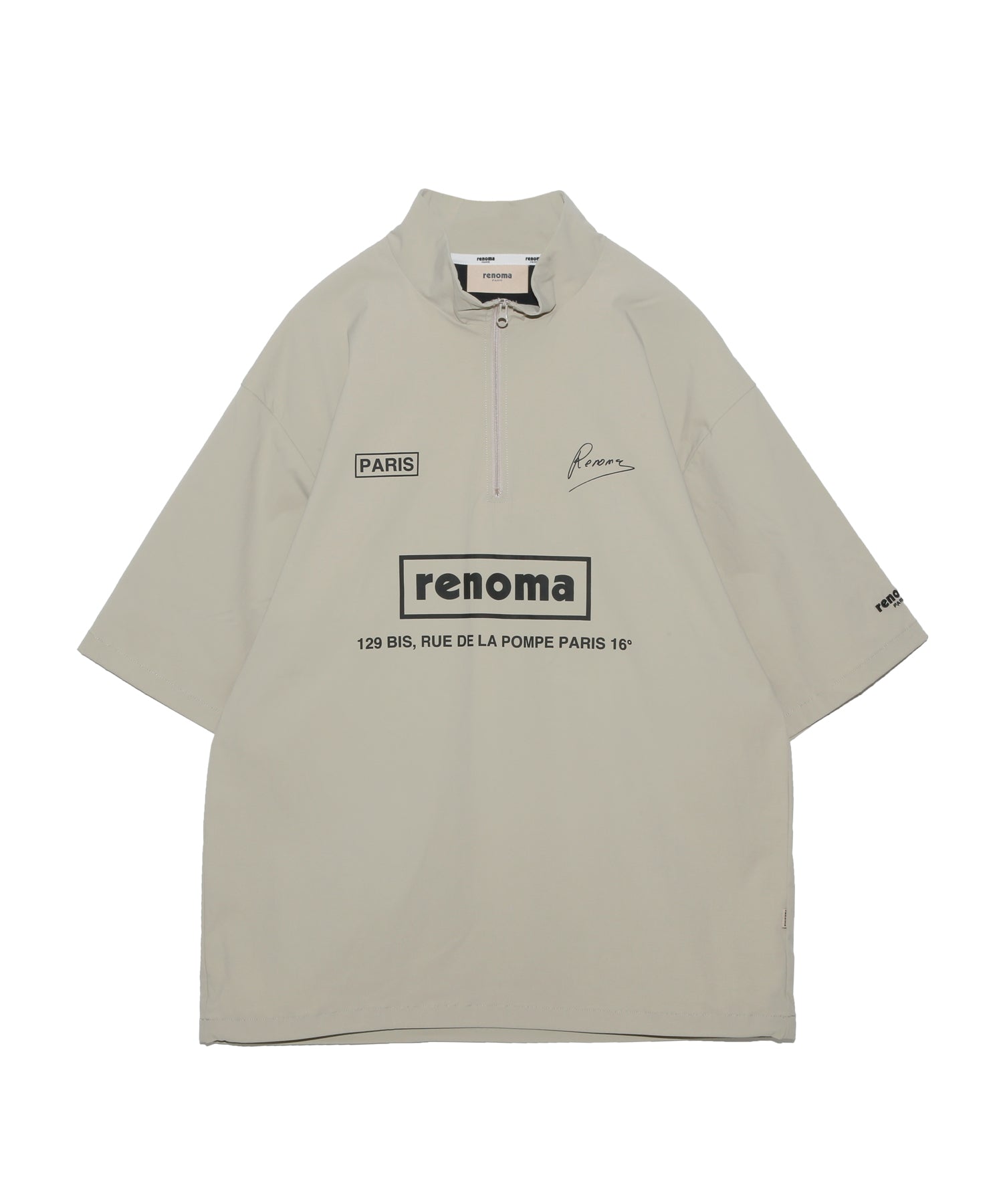 BACK SWITCH HALFZIP PO SS – renoma golf