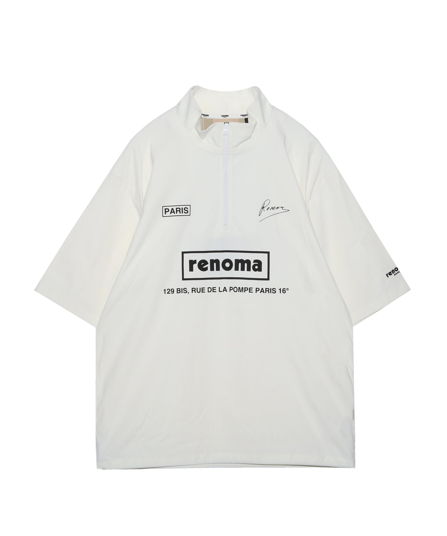 BACK SWITCH HALFZIP PO SS – renoma golf