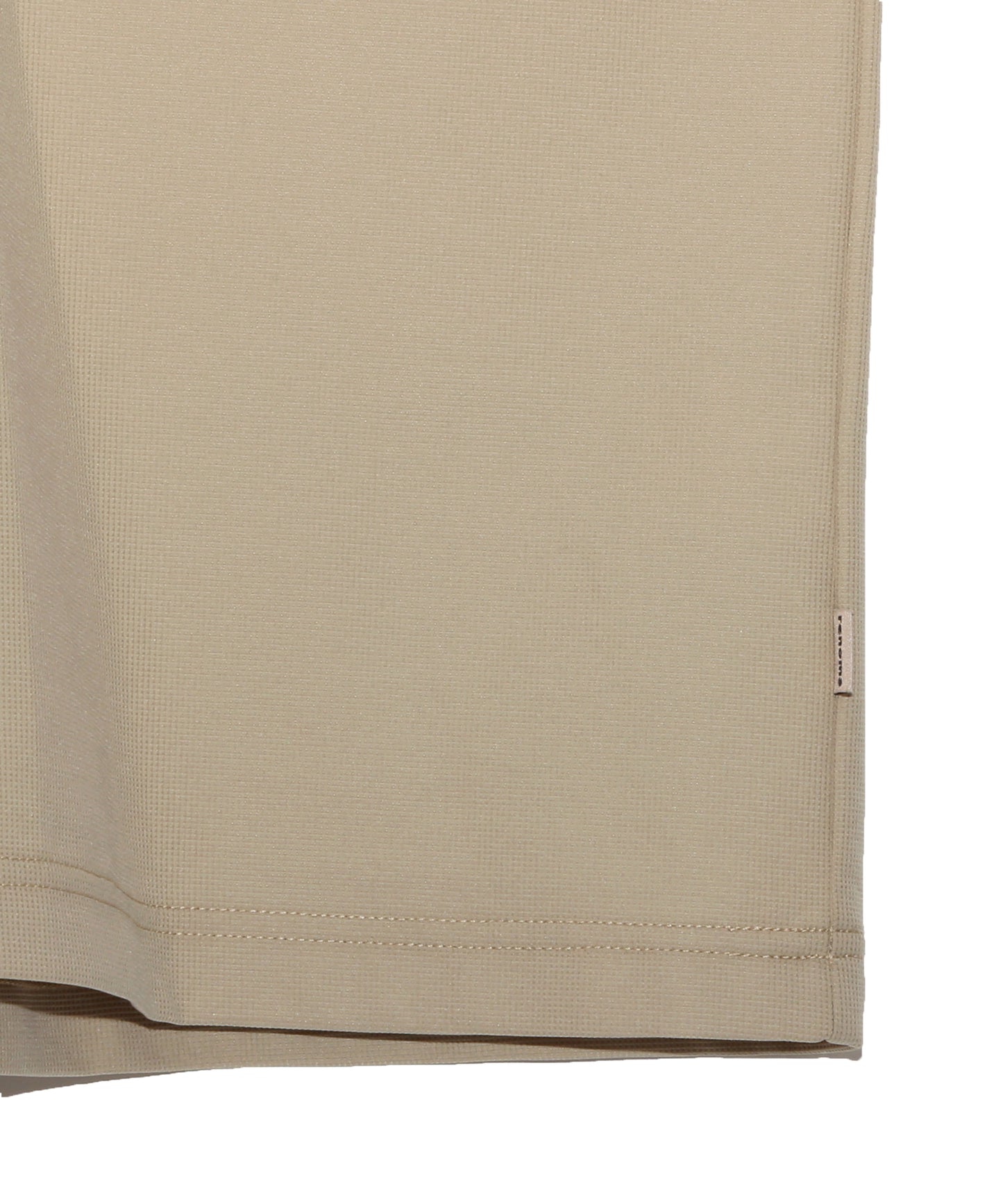 MINI WAFFLE CREW NECK T SS