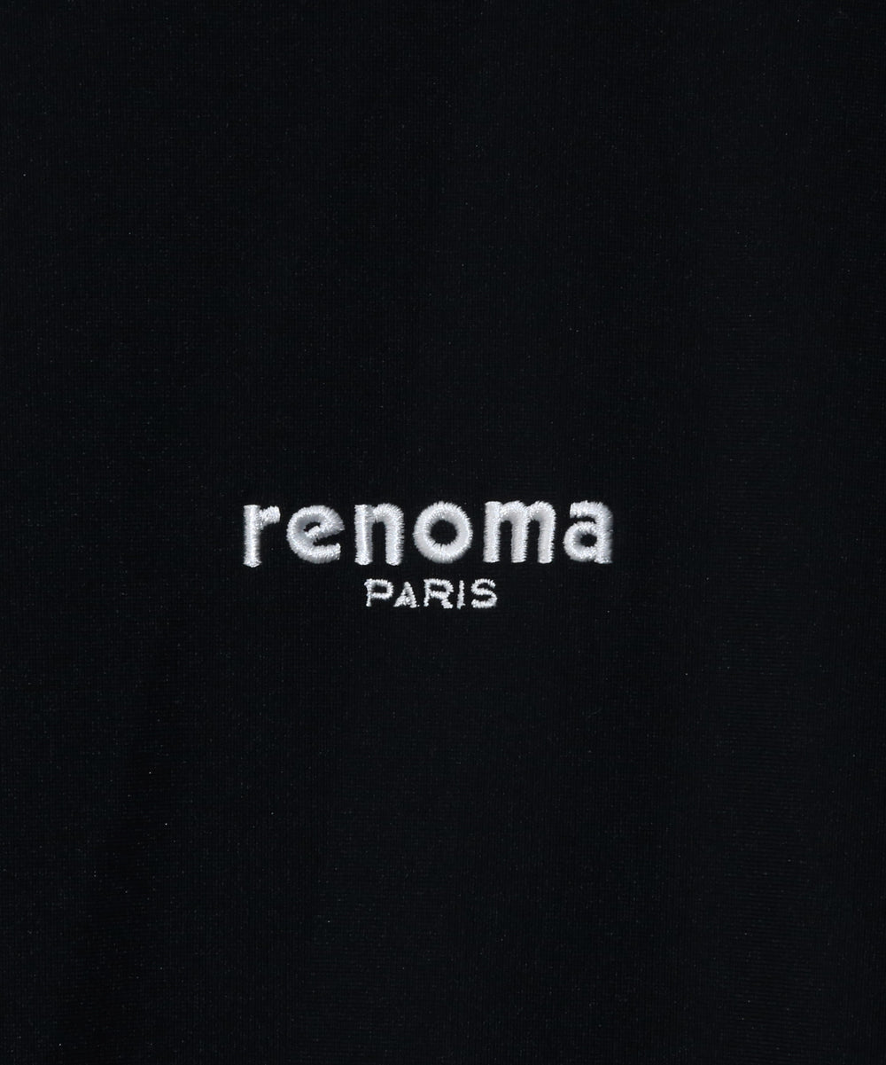 LOGO L/S MOCK NECK PULLOVER